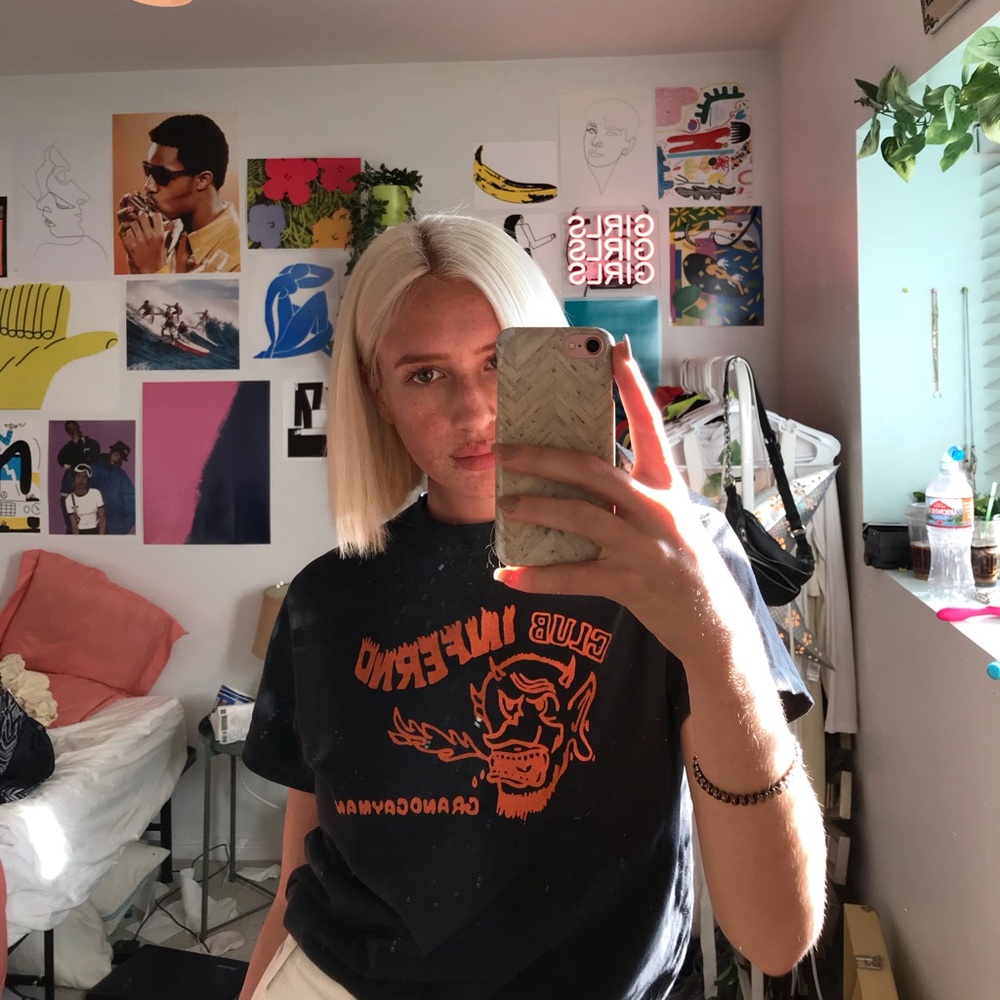 Brandy Melville club inferno tee